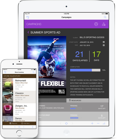FileMaker 14 na iOS, iPhone, iPad